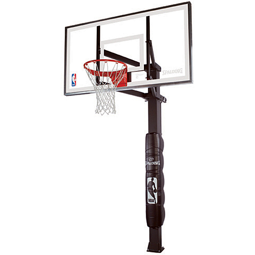 basketball triple hoop spalding eight glass hoops series backboard driveway ground adjustable system nba inground inch sports sportsunlimitedinc
