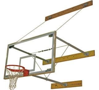 Spalding 3-Point Basketball Wall Mount - 24" through 40"