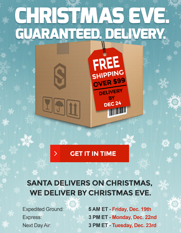 Shipping Deadlines for Christmas Eve Delivery Sports Unlimited Blog